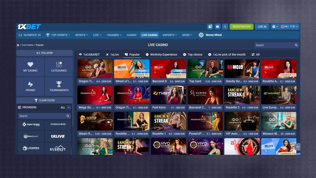 1xBet Casino